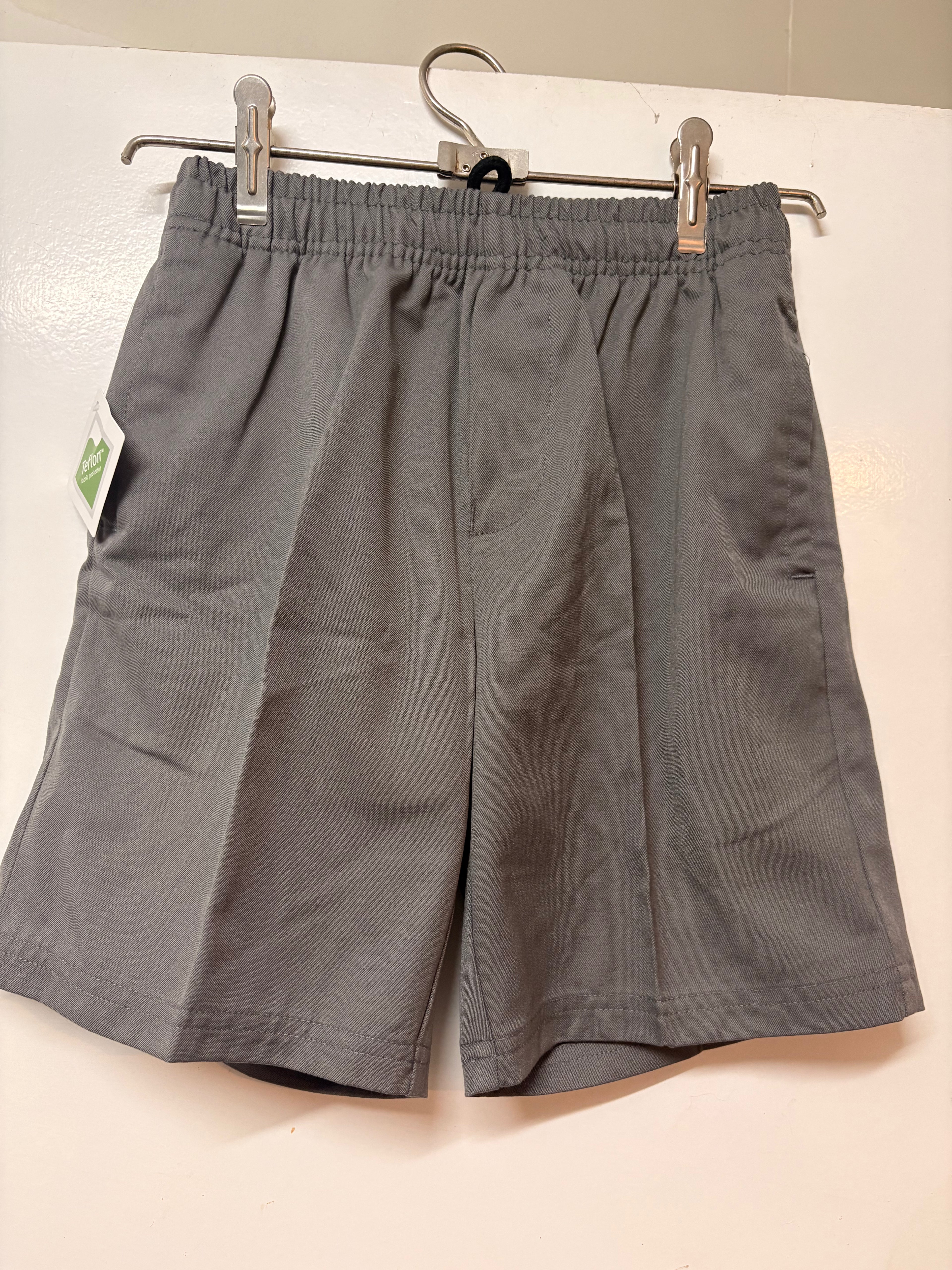 Grey Boys School Shorts